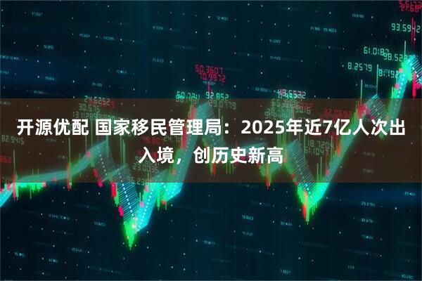开源优配 国家移民管理局：2025年近7亿人次出入境，创历史新高